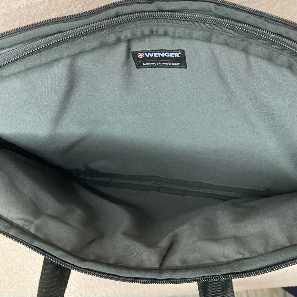 Wenger Legacy Neoprene Ultra Slim 17” Laptop Case-Black-Shoulder Strap-Business